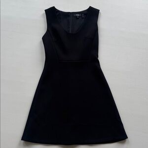 Theory Black Mini Dress